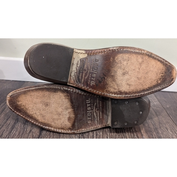 Bed Stu Leather USA Bench Made Short Boots Size 7.5 - Picture 10 of 14